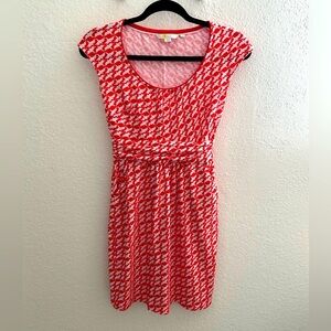 Boden Bird Print Dress